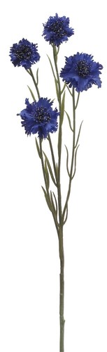 Künstliche kornblumen zweig - kornblumen,
