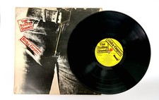 Schallplatte LP Vinyl Sticky Fingers The Rolling Stones, Metal Zipp Zipper 1971