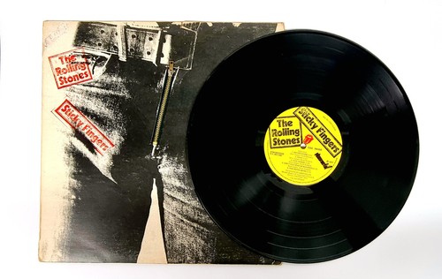 Schallplatte vinyl sticky - lp,