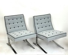 Zwei Sessel, 70er Design, elegante Vintage-Sessel n. Rudolf Horn