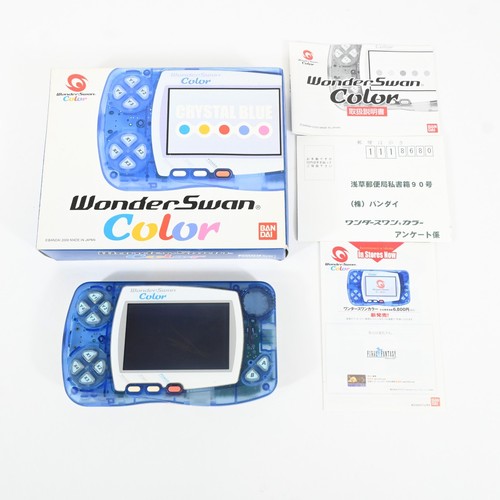 Bandai wonderswan color - bandai,