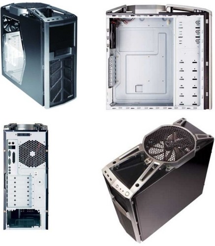Gehäuse antec six - six, hundred