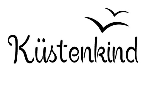 Schablone küstenkind - schablone,