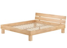 Doppelbett Buche geölt