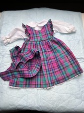 Puppenkleid mit weißer Bluse