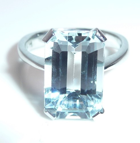 Ring 750 gold weißgold - 750, 5.30ct