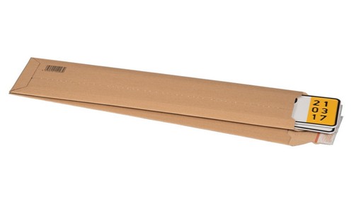 KFZ-Kennzeichen-Versandtasche