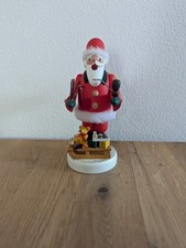 Räuchermännchen Nikolaus mit Schlitten - Seifen - Erzgebirgische Volkskunst -
