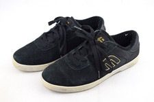 Etnies Men's Lo-Cut Schwarz Weiß Leder EU 38,5 US 6,5 Skaterschuhe Unisex