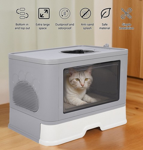 Geschlossene katzentoilette - geschlossene,