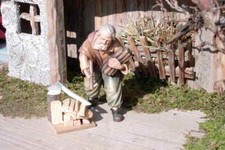 Krippenzubehör -Hackstock mit