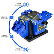 65W Messerschärfer Maschine Mehrzweck Schere Bohrer Bits Meißel Schleifwerkzeuge