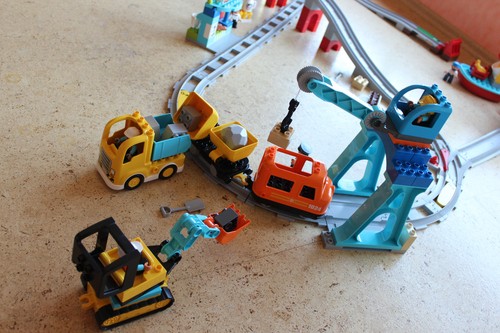 Lego duplo eisenbahn - duplo, güterzug