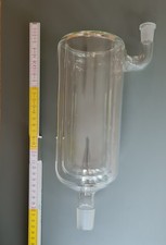 Doppelwandiger Laborkühler / Dewar-Gefäß aus Glas, 33 cm – mit NS-Schliff