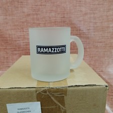 Ramazzotti 5x Tasse Henkelglas blaues Logo Ramazotti