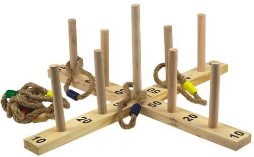 Ringwurfspiel holz ring - ringwurfspiel,