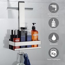 FREETOO Duschablage Edelstahl