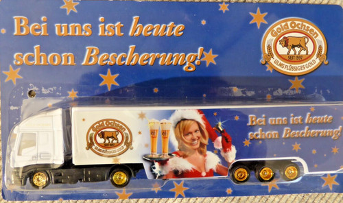 Brauerei goldochsen werbetruck - goldochsen,
