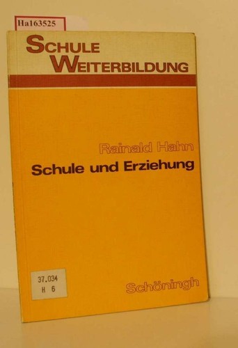 Schule und erziehung zur - schule, erziehung.