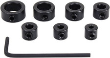 Tiefenanschlagringe Set 7-teilig 3-12mm Positionierring mit Inbusschlüssel