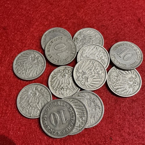 Pfennig münzen - 10,