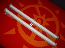 2 x  IKEA SKOGSKLÖVER Rollo Verdunklungsrollo Jalousie weiß 80x195, kaum benutzt