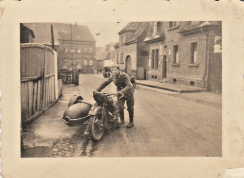 Altes foto wehrmacht soldat - altes,