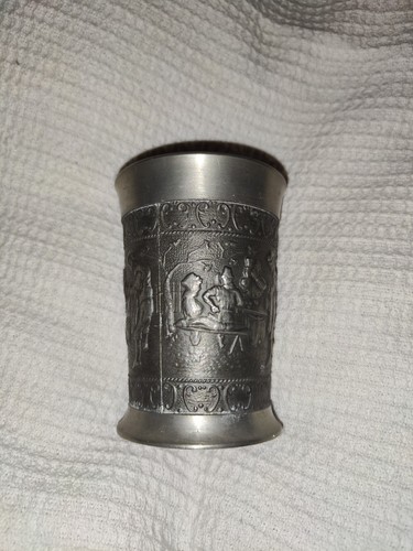 Zinnbecher hüttebräuker - zinnbecher,