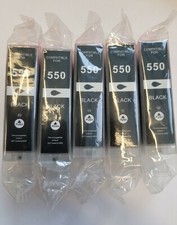 5x kompatibel Black Patronen für Canon Pixma MG5450 MG 5500 Series MG5550 MG5650