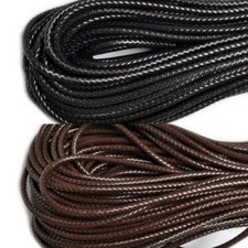 Lederband geflochten