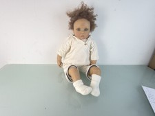 Künstlerpuppe Waltraud Hanl Vinyl Puppe 60 cm. Top Zustand 