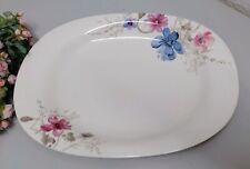 Villeroy & Boch MARIEFLEUR Gris Platte oval Servierplatte 34x26cm NEU V&B mehr