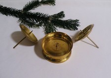 Vintage Messing Kerzenhalter