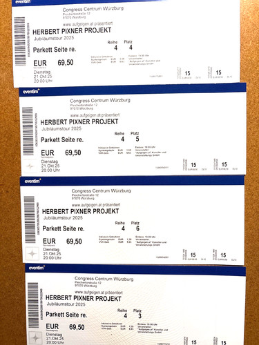 Konzert tickets herbert - herbert, pixner