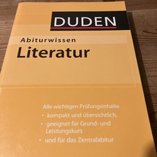 Duden Abiturwissen Literatur (Duden Abiturwissen)