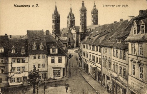 Naumburg der saale - ak,