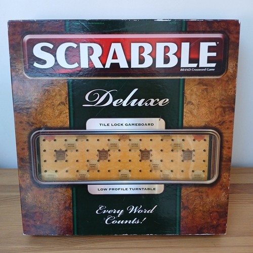 Mattel scrabble deluxe - scrabble, low