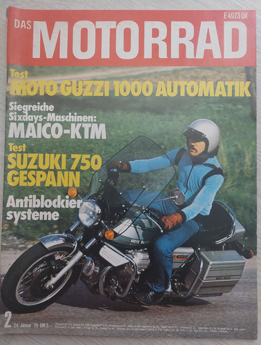 Motorrad 1976 moto guzzi - motorrad, 2/1976: