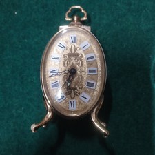 Vintage Goldbuhl West German Alarm Clock / Travel Clock - voll funktionsfähig