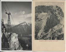 AK Zugspitze, Höllentalferner, Riffel, Zugspitzbahn