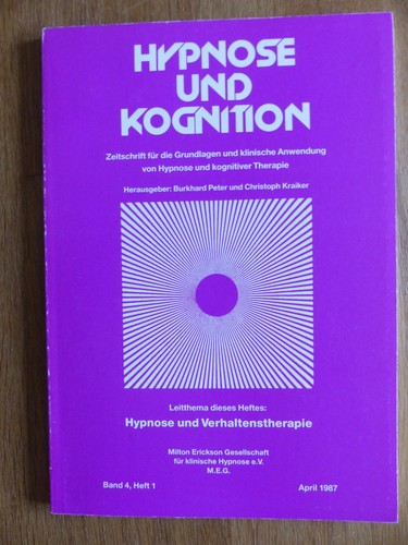 Hypnose und kognition - hypnose,
