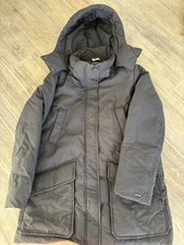 Hugo Boss orange Damen Daunen Parka schwarz 44 neu super warm