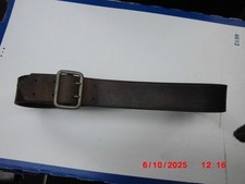 KOPPEL 2 DORN SCHNALLE LEDERRIEMEN  12/256/38 RZM  GEPUNZT , 92 /4 cm