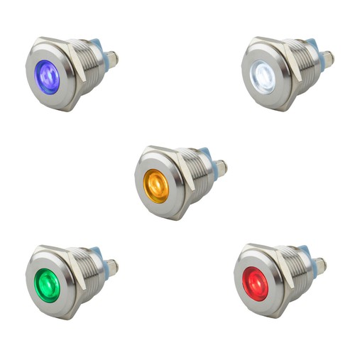 Led kontrollleuchte ø12mm - led,