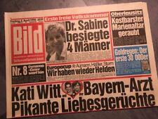 Bildzeitung BILD 06.04.1990 * Geschenk 30. 31. 32. 33. Geburtstag * Kati Witt
