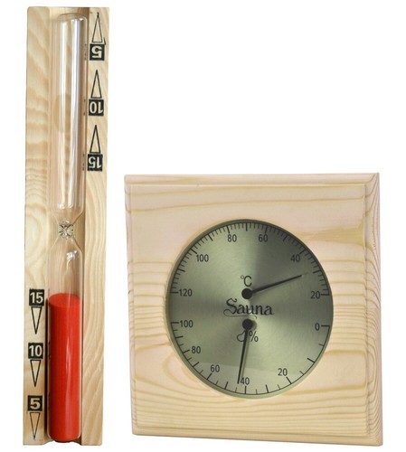 2er sauna set - sauna,