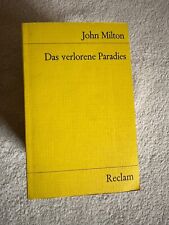 Das verlorene Paradies von John Milton (Taschenbuch) | ? (reclam)