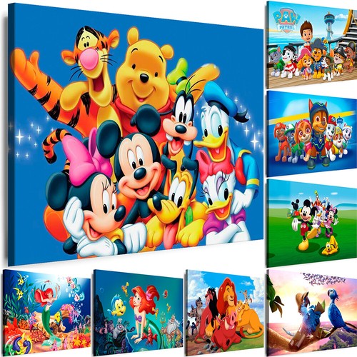 Wandbilder cartoons kinder - wandbilder,