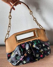 Echte Louis Vuitton Monogramm Multicolor Judy PM Handtasche Noir. 