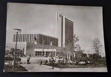Ansichtskarte DDR 1976 KARL-MARX-STADT Stadthalle u. Interhotel Kongress